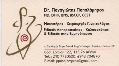 ΜΑΙΕΥΤΗΡΑΣ ΧΕΙΡΟΥΡΓΟΣ ΓΥΝΑΙΚΟΛΟΓΟΣ ΜΑΙΕΥΤΗΡΕΣ ΧΕΙΡΟΥΡΓΟΙ ΓΥΝΑΙΚΟΛΟΓΟΙ ΑΘΗΝΑ ΠΑΠΑΛΑΜΠΡΟΣ ΠΑΝΑΓΙΩΤΗΣ