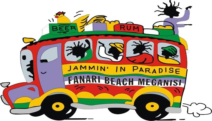 BEACH BAR ΚΑΦΕΤΕΡΙΑ COCTAIL JAMMIN IN PARADISE ΠΑΡΑΛΙΑ ΦΑΝΑΡΙ ΜΕΓΑΝΗΣΙ ΛΕΥΚΑΔΑ