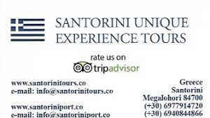 SANTORINI UNIQUE EXPERIENCE TOURS